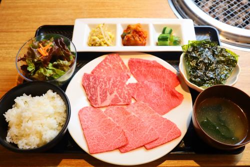 Wagyu beef luxury lunch