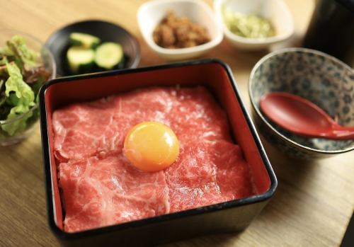 至極の肉まぶし御膳