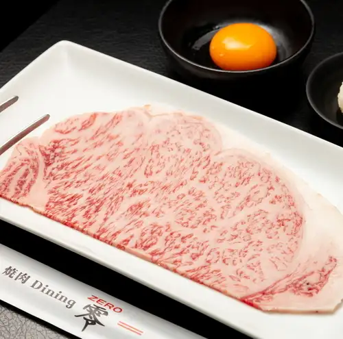 サーロインの焼きすき