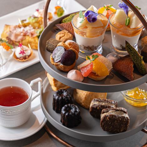 Pastry chef's proud baked goods afternoon tea course (90 minutes LO with 10 types of free tea) 4,500 yen