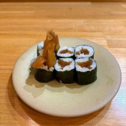 酒のあて海苔巻鮨　自家製かんぴょう