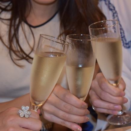 【12월 24일~12월 25일 한정】크리스마스 디너 코스 ★요리 전 11품 “무제한 음료 포함”