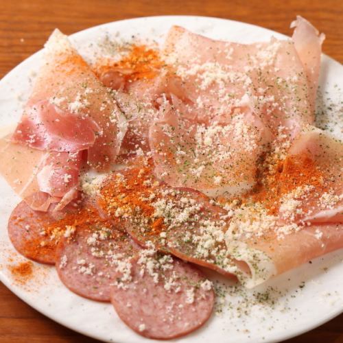 生ハム4種盛り　２人前