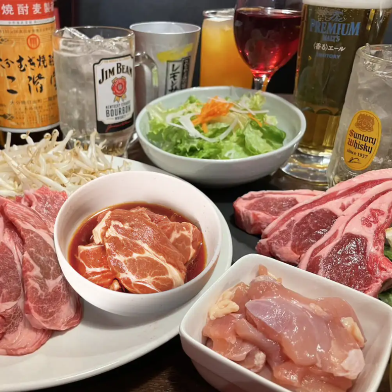 ビール好き必見！生ビールも飲み放題の贅沢コース◎