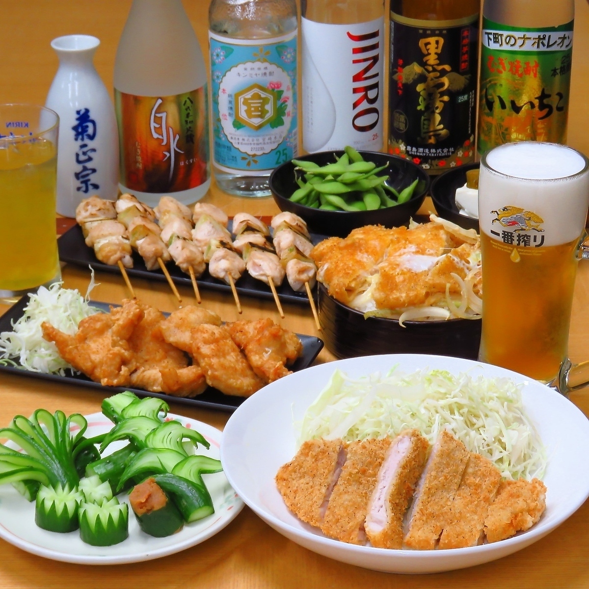 【新河岸での宴会は当店にお任せを！】各種コースご用意しております！