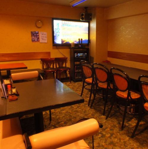 Up to 20 private rooms with karaoke