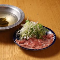 A5和牛の出汁しゃぶ