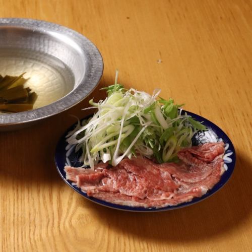 A5 Wagyu beef shabu-shabu