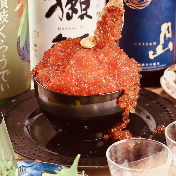 【週末も3h飲放】旬鮮魚の盛合せやぶっかけイクラのこぼれ飯が楽しめる飲放題付全11品～会心～コース