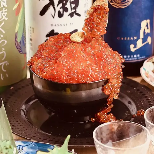 【週末も3h飲放】旬鮮魚の盛合せやぶっかけイクラのこぼれ飯が楽しめる飲放題付全11品～会心～コース