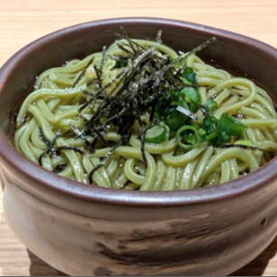 〆の茶そば