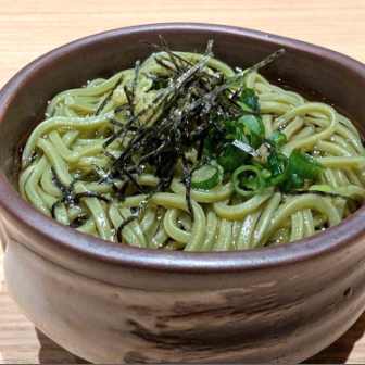 〆の茶そば