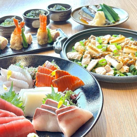 【6・7月限定】 味彩コース(120分飲み放題付き!)
