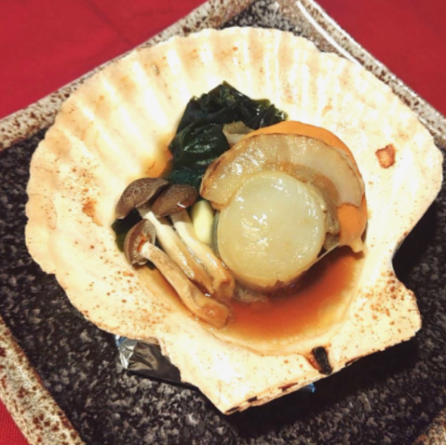 烤扇贝