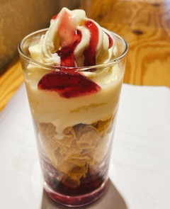 Soft serve parfait