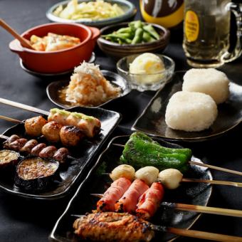 Includes 90 minutes of all-you-can-drink! Ichimanki Jo Course, 14 dishes, all for 5,500 yen!