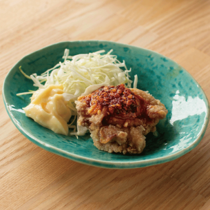 Jinbei Fried Chicken with Chili Oil 1pc