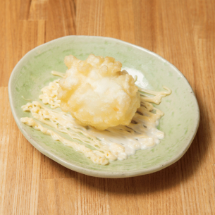 Soft-boiled egg tempura