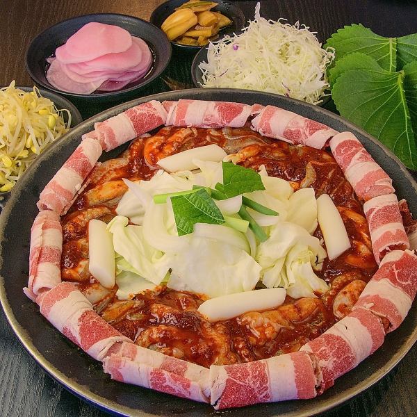 Chusam (octopus + pork belly)