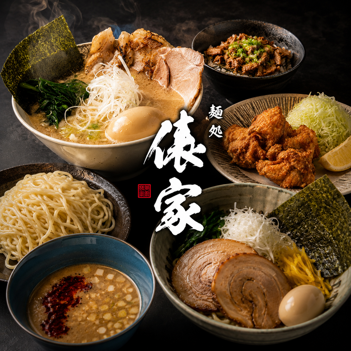 【神戸】デザイン性と遊び心が融合した“エンタメ空間”。大満足な麺・丼屋さん