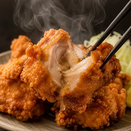 オススメ！自家製タレに漬け込んだだ旨み唐揚げ