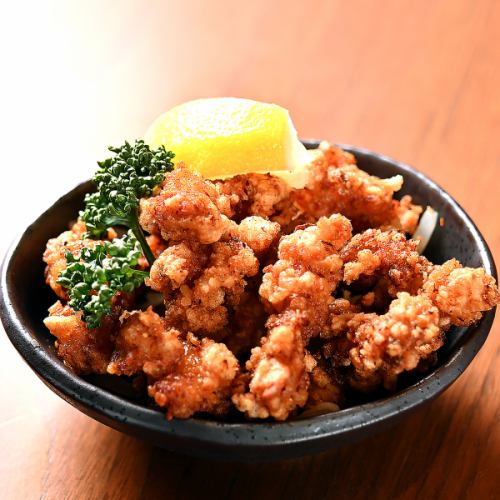 Spicy fried Mino 550 yen (tax included)