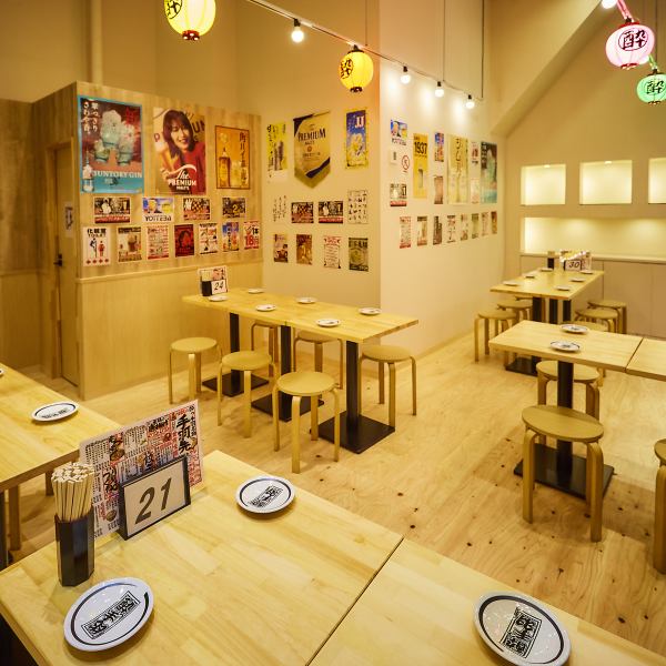 【喫煙OK!朝6時まで営業】全席喫煙可能!朝6時迄営業しています!1次会はもちろん2次会・3次会・4次会…にもご利用ください♪「終電後も飲みたい!」など、困ったときは「酔っ手羽 仙台一番町店」へお越しください☆