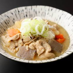 自家製もつ煮込み