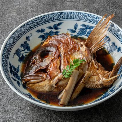 鯛あら煮つけ