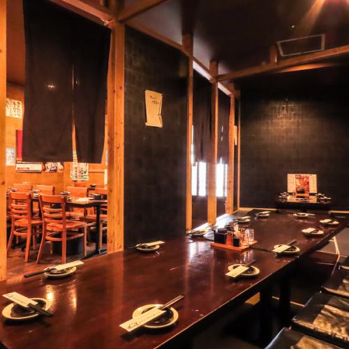 掘りごたつ座敷完備♪