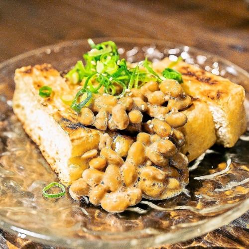 葱だく栃尾揚げ