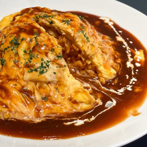 [OYOBA-RE's lunch course ★ Part 2] Delicious! Choose from omelet rice, pasta or curry