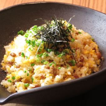 natto fried rice