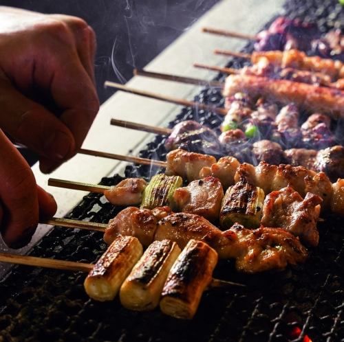 【九州と言えば鶏料理☆】炭焼きで仕上げる本格焼鳥◇◆定番串から久留米名物のダルムまで◇◆