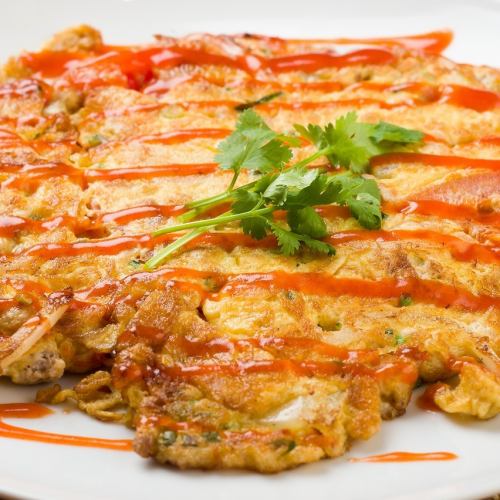 タイ風玉子焼き(カイ・チャオ・ムーサップ)