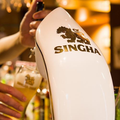生シンハービール BEER SINGHA DRAFT