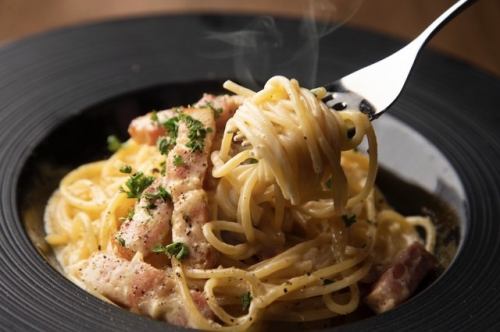 The specialty pasta is a must-try