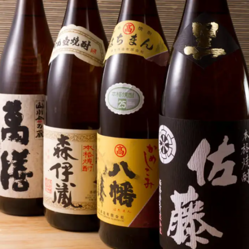 130種燒酒！超多人氣品種♪