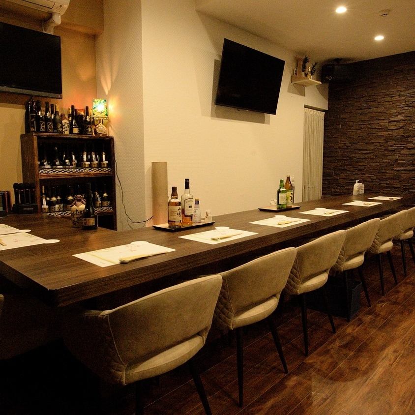 [Perfect for entertainment and company banquets] Enjoy food and drinks in a calm space