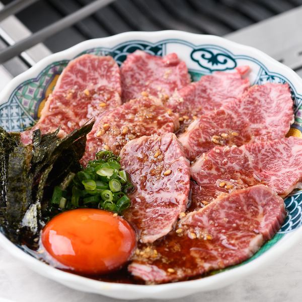 【鮮度抜群！肉の濃厚な旨味がたまらない♪】黒毛和牛ハラミユッケ1800円(税込)