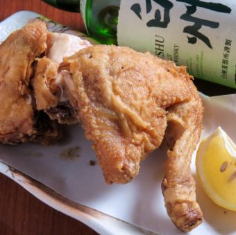 Fried chicken (kabutoage)