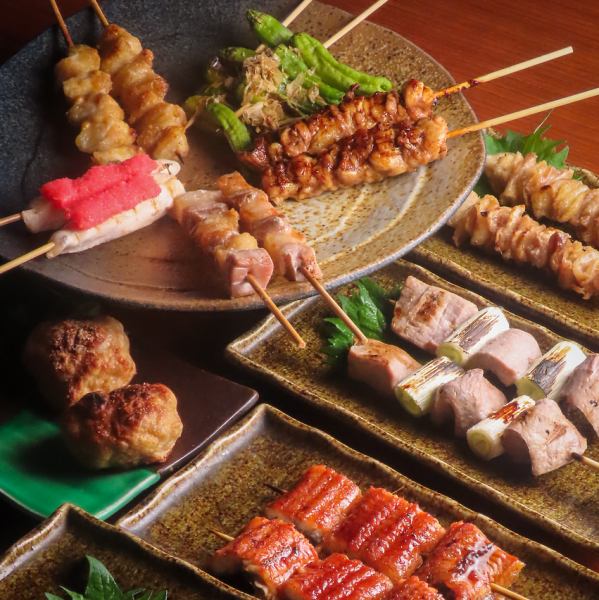 【海鮮・串焼き】当店自慢の刺身や焼き鳥をご堪能ください！