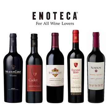 Enoteca 合作精心挑選的葡萄酒