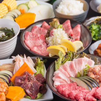 ★ After all.Yakiniku course ★ (with all-you-can-drink) 5000 yen including tax