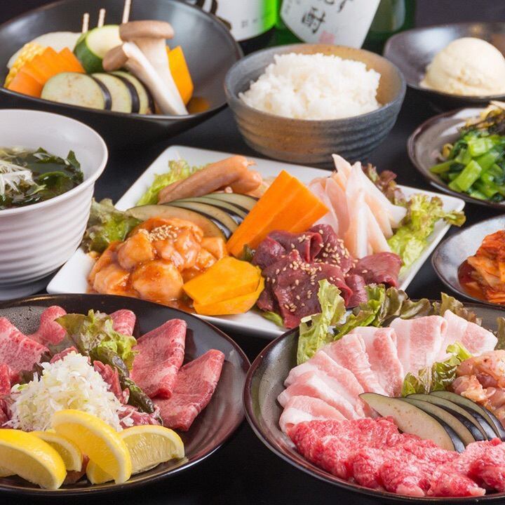 You are welcome to use the yakiniku banquet! Two types of banquet courses are available ♪