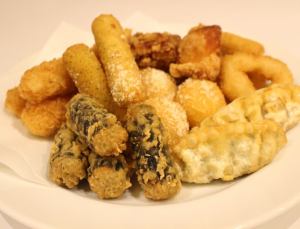 Assorted tempura