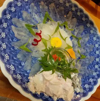活かわはぎ うす造り(大・中・小)