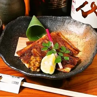 煮あなごタレ焼しそ巻き