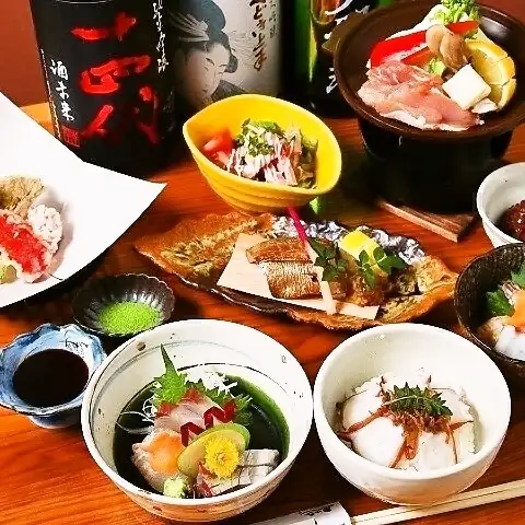 魚ゆう宴会コース 120分飲み放題7品5000円~