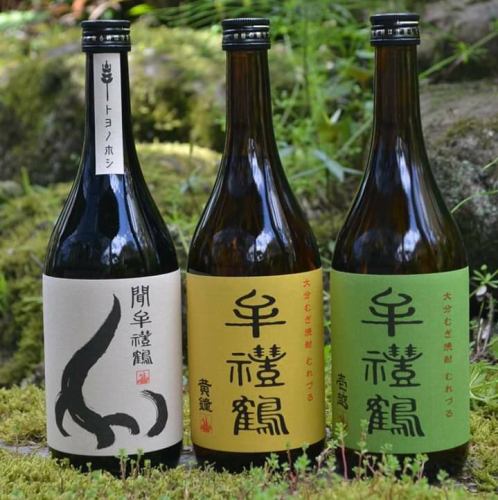 Not just sake.Try the brand shochu too.
